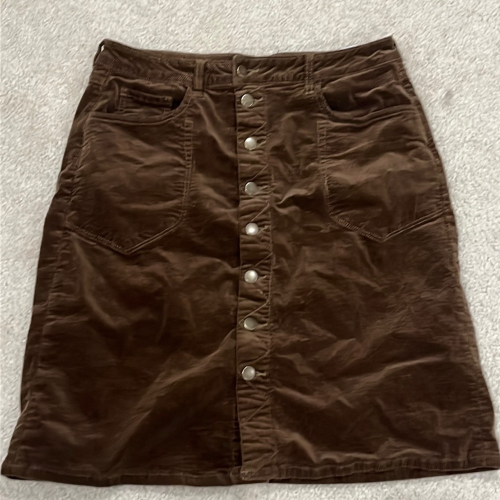 Kut from the kloth brand new evereve corduroy midi skirt